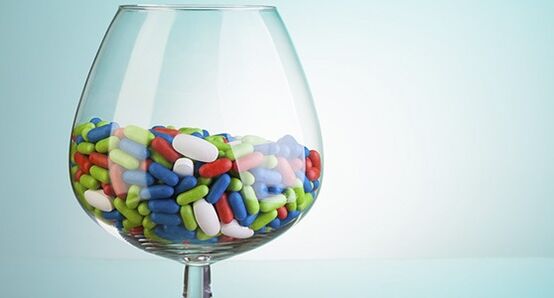 compatibility studies of antibiotics and alcohol